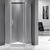 Душевое ограждение Mirsant Smart Pentagon 100х100 см хром/прозрачное - фото 