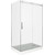 Душевое ограждение Bas Galaxy WTW+SP C-CH 110х70 см, хром/прозрачное - фото 