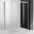 Душевое ограждение Cezares 160х90 см MOLVENO-AH-11-160/90-C-Cr-IV, хром/прозрачное - фото 