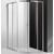 Душевое ограждение Cezares 120х90 см MOLVENO-RH-2-120/90-C-Cr-IV, хром/прозрачное - фото 