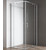 Душевое ограждение Cezares 100х110 см VARIANTE-A/AH-2-100/110-C-Cr, хром/прозрачное - фото 