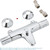 Смеситель для ванны с термостатом Grohe Grohtherm 800 34567000 - фото 5