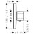 Термостат для душа Hansgrohe Ecostat E Highflow 15706000 - фото 2