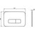 Кнопка смыва Ideal Standard Oleas M3 R0123JG, матовый хром - фото 5