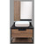 Тумба подвесная с раковиной Comforty Кёльн 75 см, дуб тёмный - фото 7