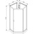 Душевая кабина Bravat Waterfall 90х90 см BC090.6100A, хром/прозрачное - фото 9