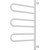 Полотенцесушитель электрический Сунержа Парео 4.0-3С П6 770х530 мм 30-0823-0773, белый матовый - фото 