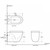 Унитаз подвесной Aquanet Rimless Cetus-W BL-102N-WHT 211908 с тонкой крышкой микролифт, Цвет производителя: белый - фото 8