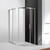 Душевое ограждение Cezares 120х90 см MOLVENO-RH-1-120/90-C-Cr-IV, хром/прозрачное - фото 
