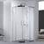Душевое ограждение Aquanet Delta NPE2142 100x100 см (стекло 8 мм), хром/прозрачное - фото 