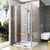 Душевое ограждение Ravak Pivot PPS+PDOP2-100x100 см, сатин/прозрачное - фото 