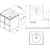 Тумба подвесная с раковиной Ravak Balance 600 X000001366, белый - фото 7