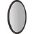 Зеркало Aqwella Clarberg Borgia 65 см BOR0210BLK, черный матовый/патина медь - фото 