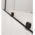 Душевая перегородка Radaway Furo Black Walk-in 90x200 см 10106488-54-01R (стекло 8 мм), черный/прозрачное - фото 6