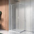 Душевое ограждение Radaway Nes 8 KDJ II 90x75 см L (стекло 8 мм), хром/прозрачное - фото 