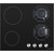Комбинированная варочная панель Maunfeld EEHG.642VC.2CB/KG (чёрное стекло) - фото 