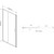 Душевая дверь Vincea Garda 130 см VDS-1G130CLB, черный/прозрачное - фото 2