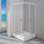 Душевое ограждение Радомир Респект 100x100 см без поддона, белый/матовое - фото 