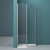 Душевое ограждение BelBagno 100х100 см KRAFT-P-1-100-C-Cr-R, хром/прозрачное - фото 2