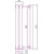 Радиатор Сунержа Эстет-1 90х500 мм (2 секции) 00-0301-5002 универсальное подключение - фото 5