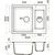 Кухонная мойка Omoikiri Sakaime 60-2-CH 4993913, шампань, Цвет производителя: шампань - фото 2
