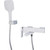 Смеситель для ванны с душевым гарнитуром Gappo Futura G3217-8, белый/хром - фото 
