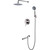 Душевая система для ванны Gappo G7199-30, сатин - фото 