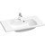 Тумба подвесная с раковиной Ravak Classic II 80 см X000001481, белый/серый - фото 2