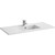 Тумба подвесная с раковиной Jacob Delafon Tolbiac 100 см EB2383-J5, белый глянцевый (раковина EXUA112-00) - фото 2