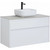 Тумба подвесная со столешницей Aquanet Nova Lite 100 см 242581 (2 ящика) белый, Цвет фасада: белый - фото 
