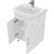 Тумба напольная с раковиной Mirsant Оптима 60 см, белый - фото 3