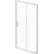 Дверь душевая Am.Pm Gem Solo 110х195 см W90G-110-1-195MT, хром/прозрачное - фото 