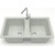 Кухонная мойка Azario Elmas CS00078335, светло-серый, Цвет производителя: светло-серый - фото 2