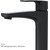 Смеситель для раковины высокий Am.Pm Gem F90A92022, черный, Цвет производителя: чёрный - фото 10