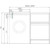 Тумба напольная с раковиной-столешницей Акватон Лондри 105 см 1A2670K2LHDR0 (раковина слева) дуб рустикальный/белый - фото 12