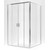 Душевое ограждение Ambassador Forsa 130x110 см 17021108AX-110AX, хром/прозрачное - фото 