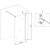 Душевая перегородка Niagara Nova 120 см NG-663-12 с кронштейном, хром/прозрачное - фото 4