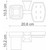 Стакан для зубных щеток с мыльницей WasserKraft Wern K-2526 - фото 3