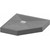 Поддон каменный Grossman Strong 90x90 см GR-S29090D, графит матовый - фото 2