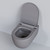 Унитаз подвесной безободковый Ambassador Abner 103T20301R, серый матовый, Цвет производителя: серый - фото 11