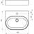Раковина-чаша Ravak Ceramic Slim Wall O 55 см XJX01155004 - фото 6