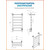 Полотенцесушитель электрический Тругор Пэк сп 20 ВГП с полкой П7 500х800 мм, белый (возможность скрытого подключения) 00-00043115 - фото 5