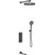 Душевая система для ванны с термостатом Vincea Inspire VSFW-433TI2MB, черный - фото 