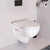 Унитаз подвесной Sanita Luxe Best WC.WH/Best/DM/WHT.G/S1 с крышкой микролифт - фото 