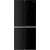 Холодильник Side by Side Korting KNFM 84799 GN (чёрное стекло) - фото 