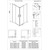 Душевое ограждение Veconi 100x90 см RV10-10090-01-C5, хром/прозрачное - фото 2