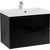 Тумба подвесная с раковиной BelBagno MARINO-600-2C-SO-NL-P 60 см, Nero Lucido - фото 2