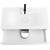 Тумба подвесная с раковиной BelBagno MARINO-1100-2C-SO-BL-P 110 см, Bianco Lucido - фото 4