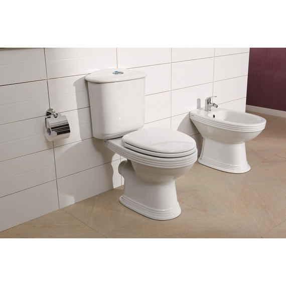 Унитаз-компакт Creo Ceramique Marseille с крышкой микролифт - фото 3