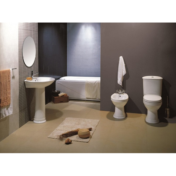 Унитаз-компакт Creo Ceramique Marseille с крышкой микролифт - фото 4